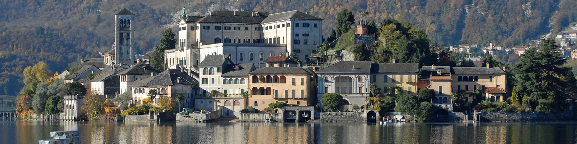 Vista sull'Isola di San Giulio - foto di Fabio Valeggia